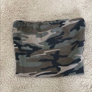 Camo Tube top